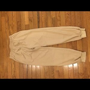 Tan Joggers